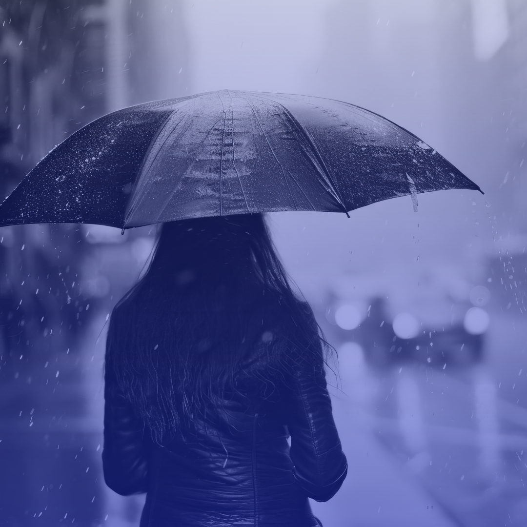 Chuva negra no Rio Grane do Sul