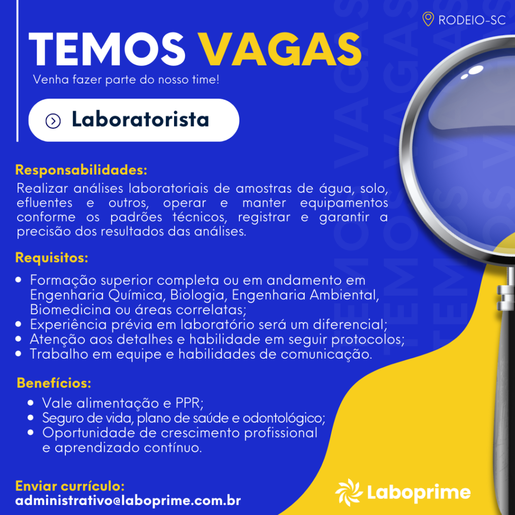 VAGA DE EMPREGO