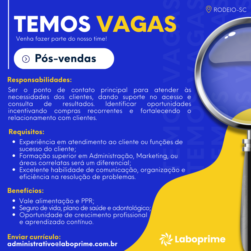 vaga de emprego